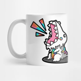 SM3GMASAURUS REX WHITE (RAINBOW) Mug